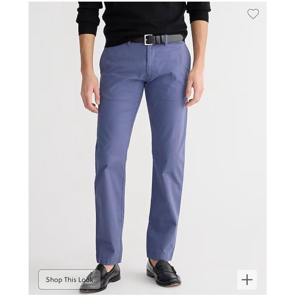 J.Crew 484 Slim-fit stretch chino pant In Dusty Navy Sz 29X30 NWT